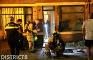 Brandweer rukt uit voor droogkokende pan in woning Veenendaalkade Den Haag