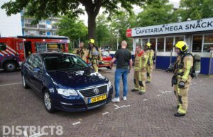 Lekkende koelvloeistof zorgt voor brandweerinzet Papsouwselaan Delft