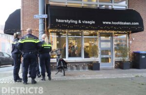 Overval op haarsalon Eksterhof Den Haag