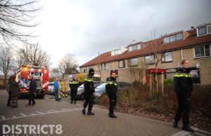 Hulpdiensten rukken uit voor woningbrand De Colman Wateringen