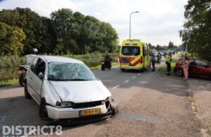 Automobilist onder invloed richt flinke ravage aan Rijksstraatweg Schipluiden