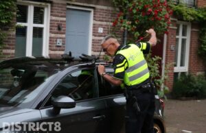 Auto in beslag genomen na achtervolging Willem Silviusstraat Den Haag