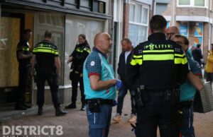 Gewonden na vechtpartij tussen meerdere personen Weteringplein Den Haag