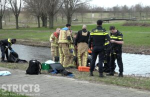 16-jarige Tim redt vrouw uit het water Bieremalaan Den Haag