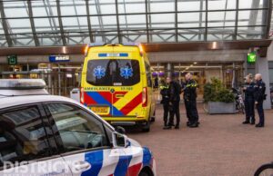 Slachtoffers steekincident uren later aangetroffen in stationshal Stationsplein Schiedam
