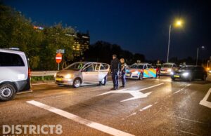 BTGV op afrit A20 na tonen vuurwapen op de A15 Sliedrecht