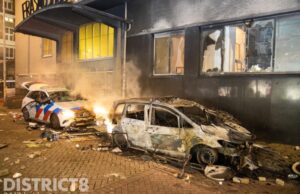 Rotterdam verandert in oorlogsgebied bij rellen Coolsingel Rotterdam