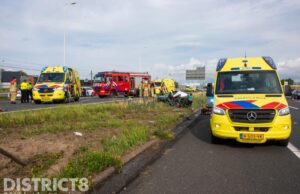 Dode bij zwaar ongeval met vrachtwagen A15 Rotterdam