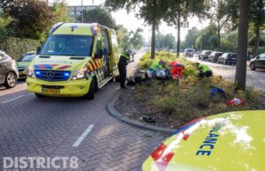 Motorrijder ernstig gewond na ongeval 2e Hogenbanweg Rotterdam