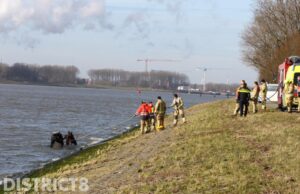 Overleden persoon aangetroffen in water bij Oeverbos Oeverbospad Vlaardingen