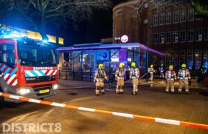 Ravage na gasexplosie Coolsingel Rotterdam
