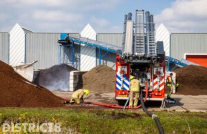 Brand in berg potgrond Klappolder Bleiswijk