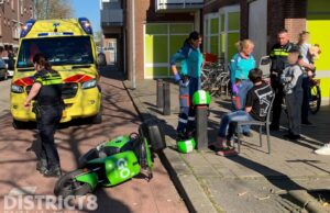 Jonge scooterbestuurder gewond na uitwijkmanoeuvre Geuzenplein Schiedam