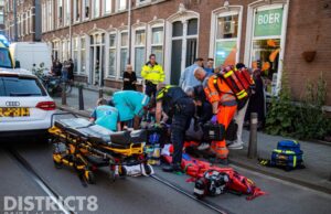 Man zwaargewond na aanrijding Zaagmolenstraat Rotterdam