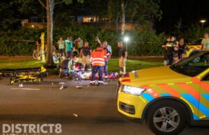 Drie zwaargewonden bij ernstig ongeval Holysingel Vlaardingen