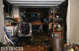 Woningen ontruimd na brand in garagebox aan de Tichelberg in Zoetermeer