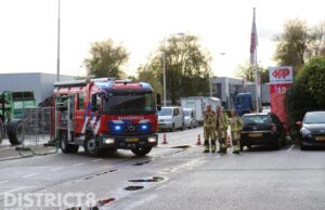Gaslekkage door graafwerkzaamheden aan de Heulweg in Pijnacker
