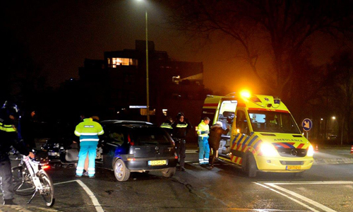 24 januari Twee gewonden bij aanrijding van Aalstlaan Zoetermeer
