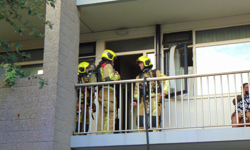 6 juli Kleine brand in woning Mahlerstraat Delft