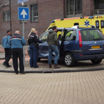 Aanrijding tram versus auto