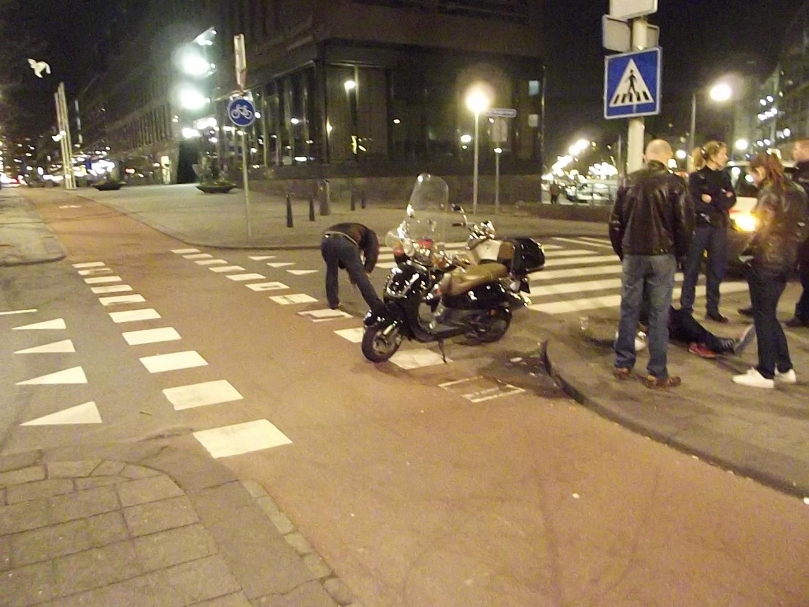 Gewonde bij aanrijding Paul Krugerstraat