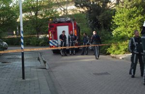 Schuurtje in brand na overslaan voertuigbrand