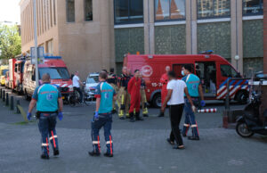 Bewoner gewond bij ongeval met gevaarlijke stoffen Lamgroen Den Haag