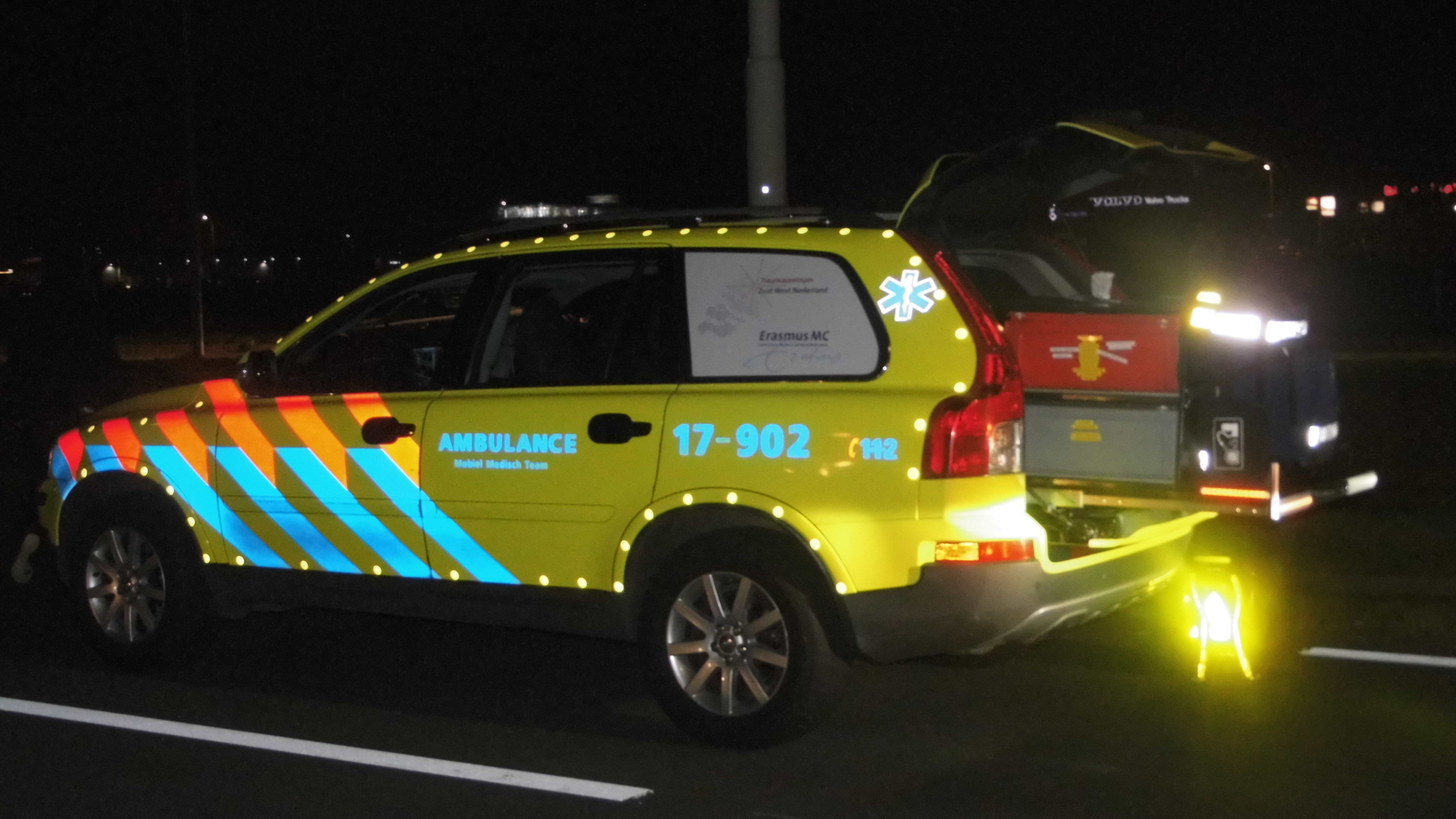 1 november Twee gewonden na zware aanrijding N471 Berkel en Rodenrijs