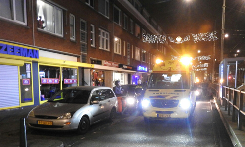 15 januari Aanrijding tussen personenauto en bezorgscooter Dierenselaan Den Haag