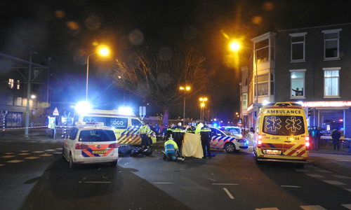 16 januari Scooterrijder overleden na ernstig ongeluk De Heemstraat Den Haag