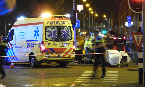 12 April Politie schiet op verdachte met mes bij aanhouding Hobbemaplein Den Haag