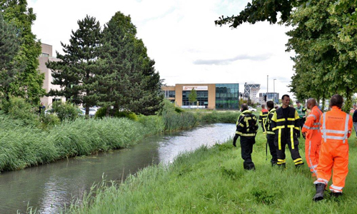 29 juni Melding grasmaaier te water blijkt loos alarm Oostweg Zoetermeer