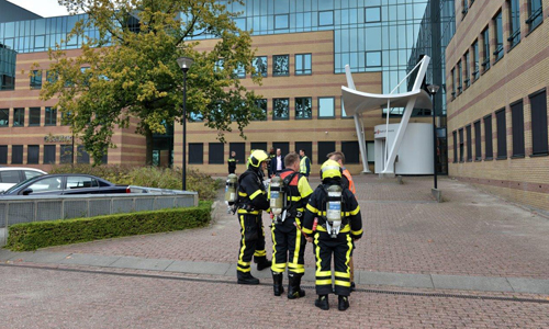 10 oktober Massale inzet hulpdiensten na vreemde lucht Louis Braillelaan Zoetermeer