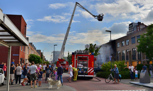 23 juli Explosie in garagebox veroorzaakt brand Schuddebeursstraat Zoetermeer