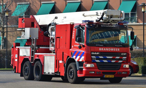 16 maart Brandweer rukt uit voor een dier in de problemen Baron de Coubertinlaan Zoetermeer