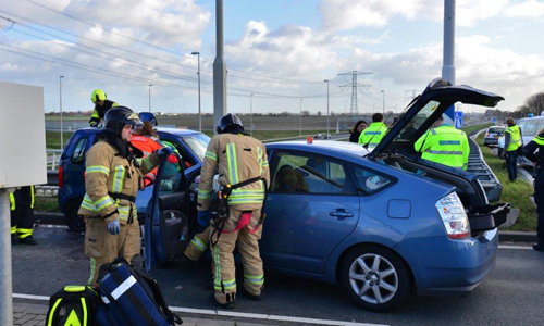 28 november Traumahelikopter rukt uit voor zwaar ongeval N209 Bleiswijk