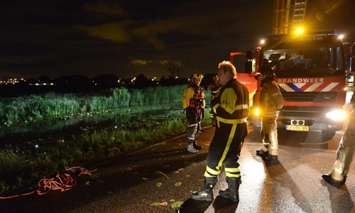 30 juni Voertuig te water Kruisweg Bleiswijk