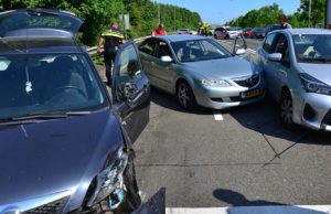 27 mei Gewonde na ongeluk op de afrit A12 Oostweg Zoetermeer