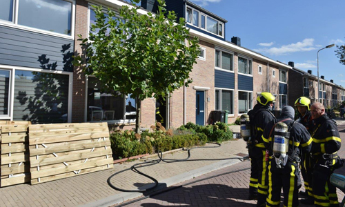 23 september Brandweer rukt uit voor rookontwikkeling in woning De Ruyterstraat Zoetermeer