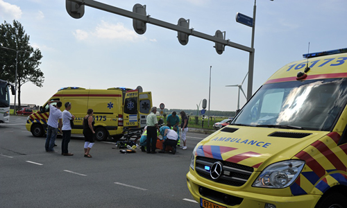 16 juli Zwaargewonde bij ernstig ongeval N206 Zoeterwoude