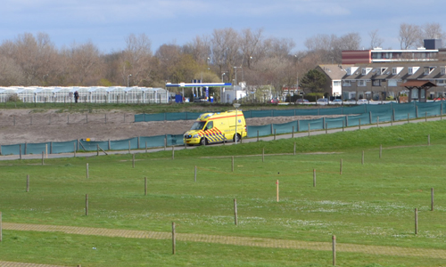 16 april Reddingsbrigade rukt uit voor medische noodsituatie Molenslag Monster