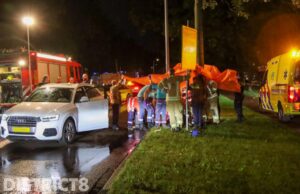 Bestuurder overleden bij ernstig ongeval Matlingeweg Rotterdam