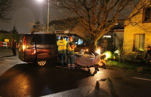 Taxichauffeur verliest macht over het stuur en knalt tegen boom Gantellaan Monster