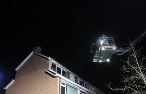 Flinke schade bij schoorsteenbrand in woning Ten Hove Wateringen