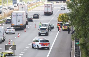 Flinke vertraging op de A4 bij Rijswijk na aanrijding Rijswijk