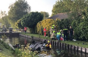 Auto raakt te water Kleihoogt Berkel en Rodenrijs