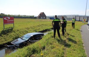Dronken automobilist te water op de Laan van heilige Lambertus ‘s-Gravenzande