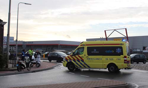 29 december Lichtgewonde na ongeval met twee scooters Monster