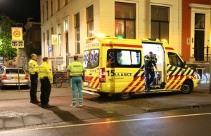 Fietser gewond bij aanrijding Prinsengracht Den Haag