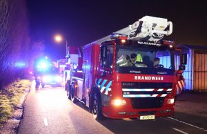 Grote inzet van hulpdiensten voor mogelijke brand Middelbroekweg Honselersdijk